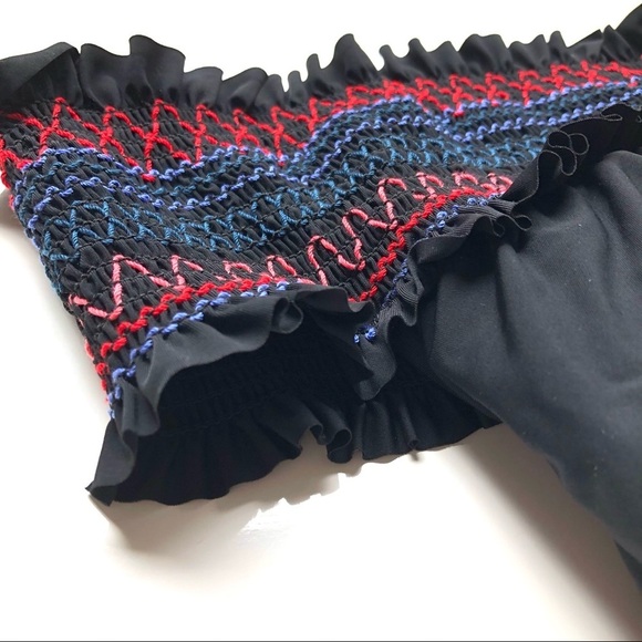 Red Carter Lola Bikini Off Shoulder Anthropologie - Picture 13 of 15